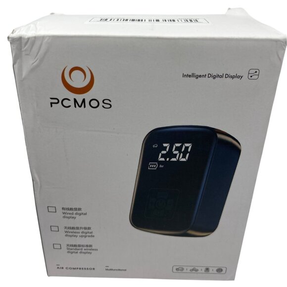 Wireless Portable Electric Air Pump With Digital Display For Cars Bikes & More - Picture 2 of 7